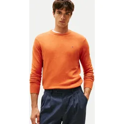 Pullover mit Logo-Stickerei Orange XL