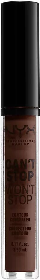 NYX-PROFESSIONAL-MAKEUP - Concealer - Can't Stop Won't Stop, One Size, Deep Espresso