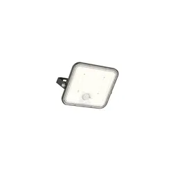 Wandstrahler Außenleuchte Fassadenstrahler schwarz LED Sensor Akku Fernbedienung B 20 cm