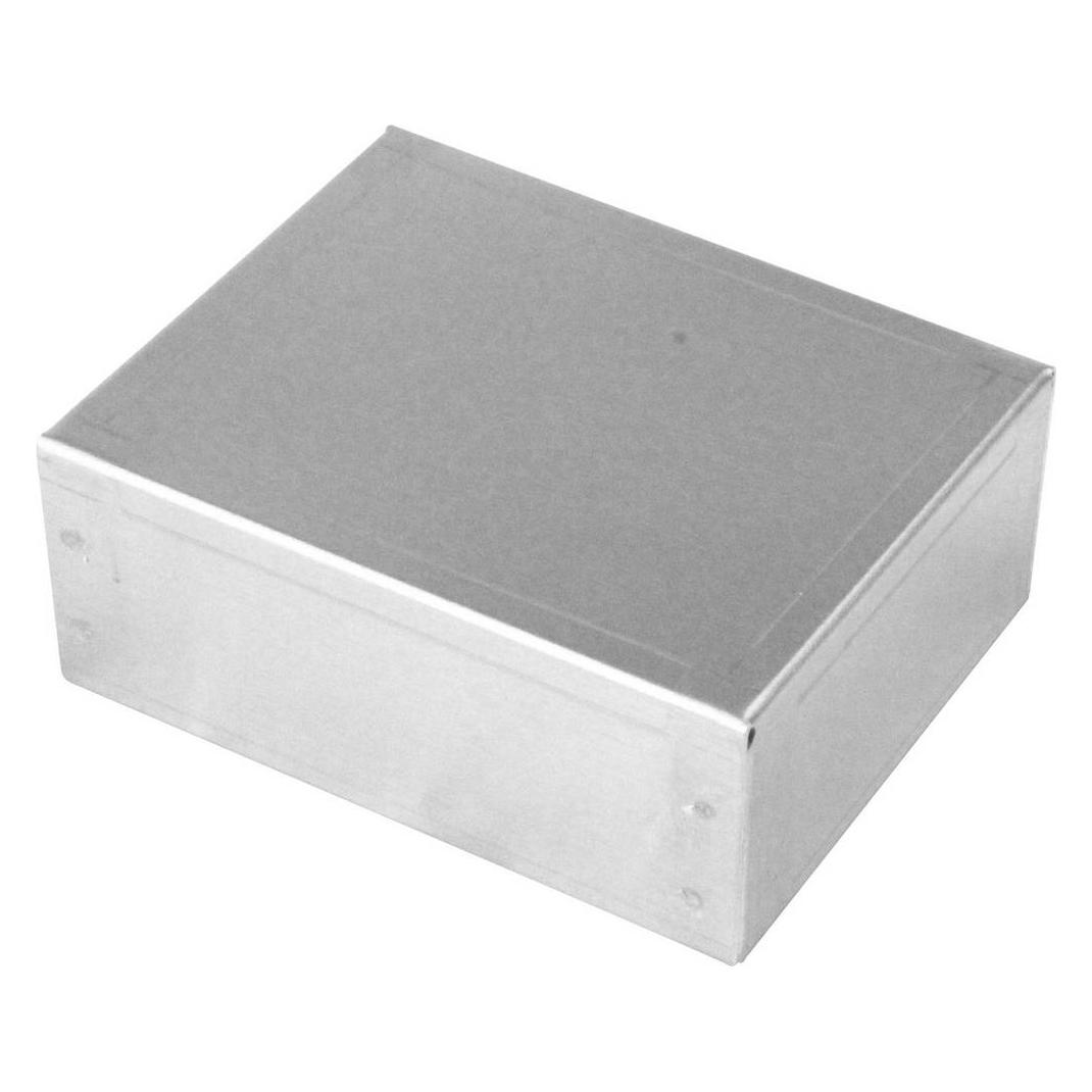 Hammond 1444-542 1444-542 Gehäuse-Chassis (L x B x H) 127 x 102 x 5 (Gehäuse) (1444-542)