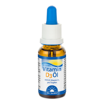 Dr. Jacob's Medical GmbH Dr. Jacob?s Vitamin D3 Öl 20 ml 20 ml 10038446