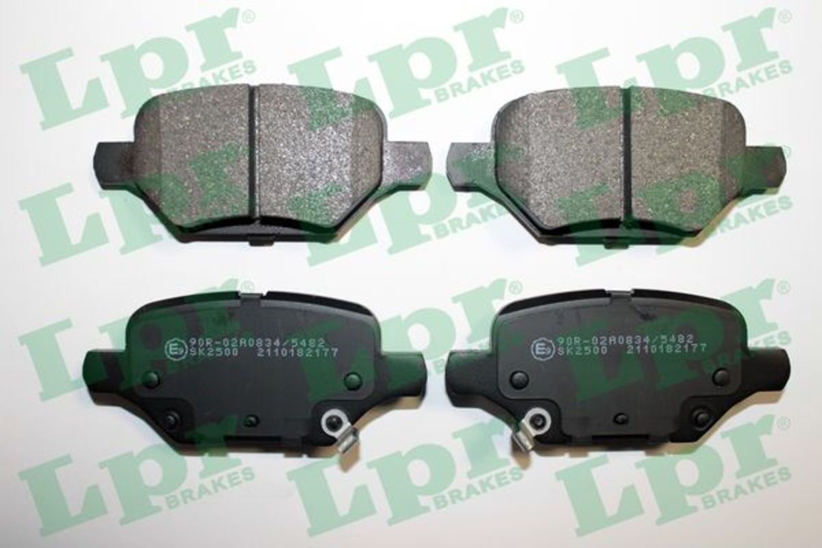 Lpr Set di pastiglie freno 05P2177, posteriore