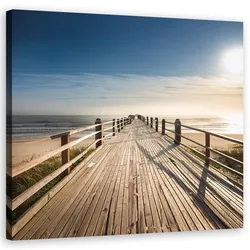 WANDBILD strand meer natur