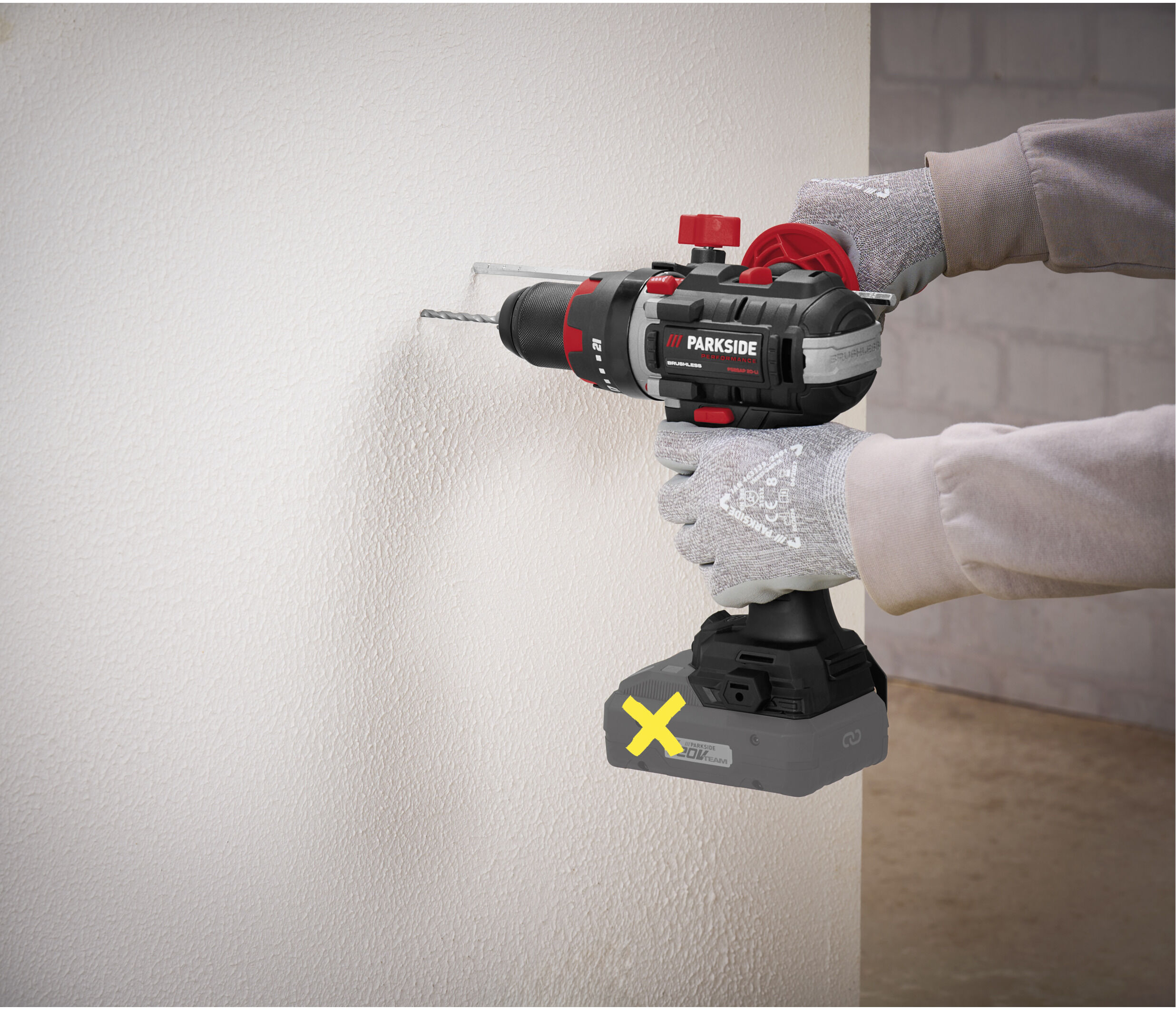 PARKSIDE PERFORMANCE® 20V Akku-Schlagbohrschrauber »PSBSAP 20-Li C3«, ohne Akku und Ladegerät