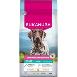 EUKANUBA Special Care Working & Endurance für aktive und arbeitende erwachsene Hunde 15kg