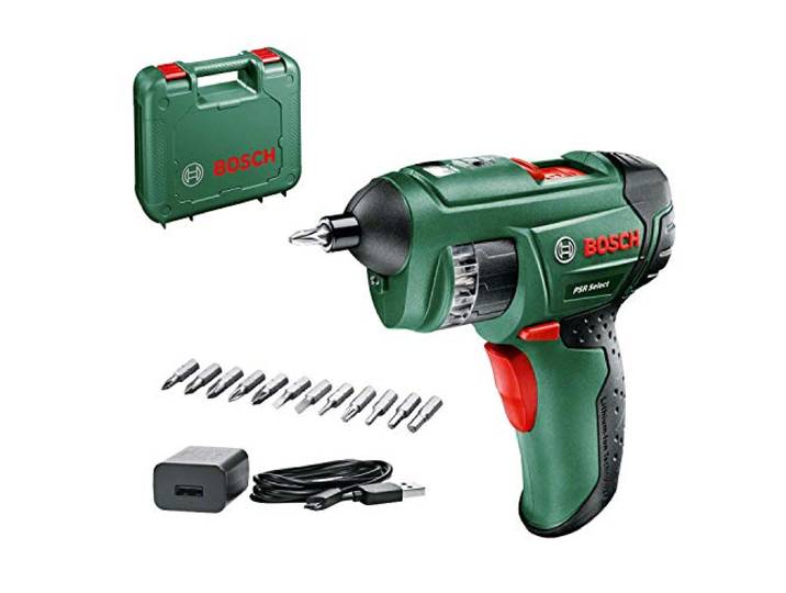 Bosch Perceuse sans fil PSR Select (sans batterie\, 3\,6 volts\, dans un coffret de transport)