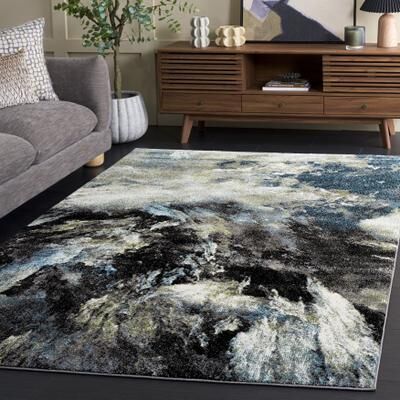 SAFAVIEH Glacier Keesha Modern Abstract Rug