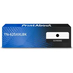 Toner kompatibel mit Brother TN-625XXLBK - Schwarz - Extra hohe Kapazität