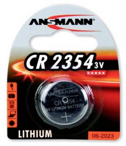 Ansmann Knopfzelle CR2354 3V 1 St. 550 mAh Lithium