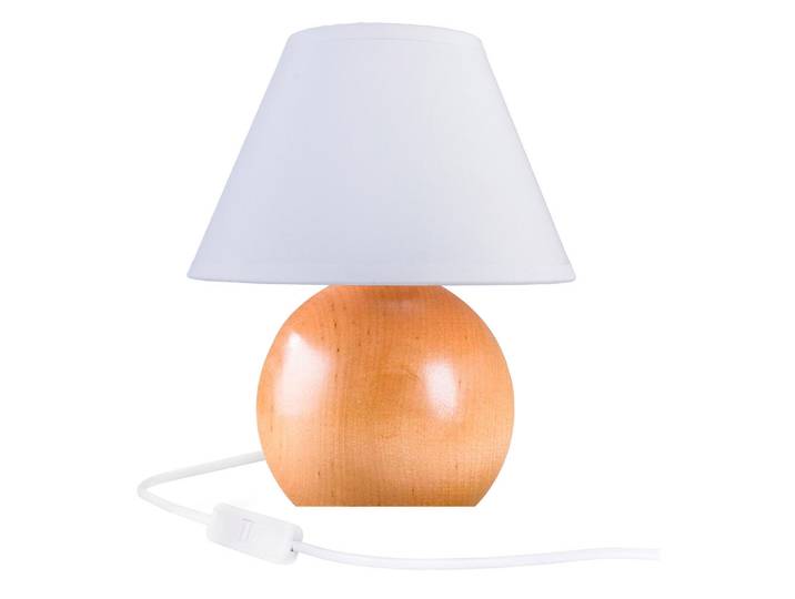 Tischleuchte Ball, Naturfarben, Holz, 27 cm, Lampen & Leuchten, Innenbeleuchtung, Tischlampen, Tischlampen