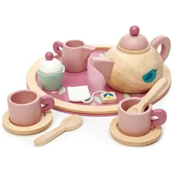 Teeservice mit Serviertablett