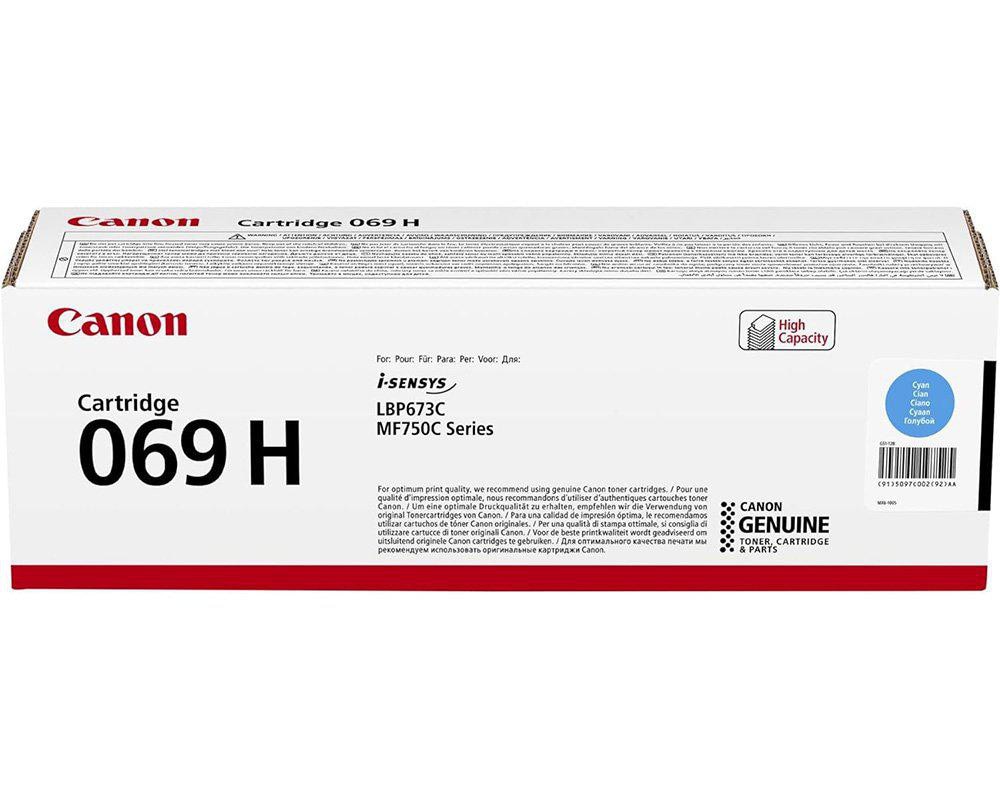 Canon 069H Toner cyan 5097C002 CY bis 5500 Seiten