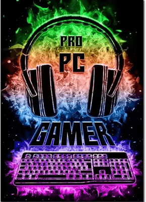 Inspire Picks Gaming Room Wall Art Set 3pcs Gamepad Punk Style Canvas Posters For Gamers zlh3594 40x60cm Unframed