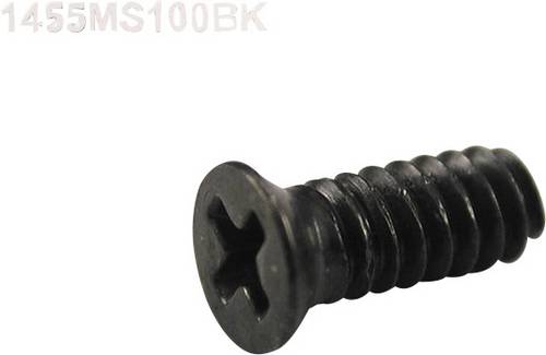 Hammond Electronics 1455MS100BK Ersatzschraube Stahl Schwarz 100St.