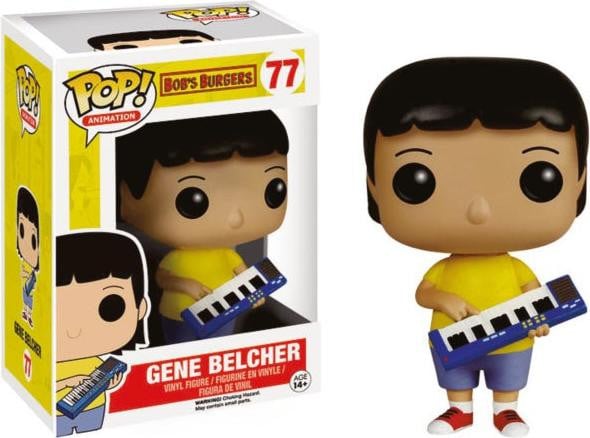 Funko Pop Culture Bob's Burgers Gene Belcher Vinyl Figuur