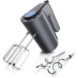 Arendo Batido, Handmixer, Schwarz, Grau