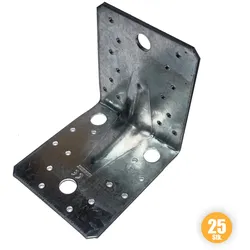 KRAFT WERKZEUGE Winkelverbinder 25Stk. 105 x 105 x 90 x 3,0 mm