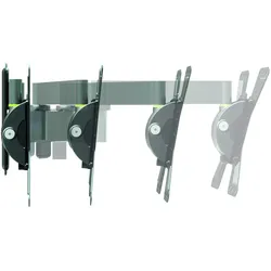 Erard EXO 200 TW3 (Wand, 15 kg, 15" - 37"), TV Wandhalterung, Schwarz