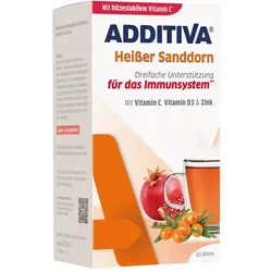 ADDITIVA heißer Sanddorn Pulver Sachets 100 g
