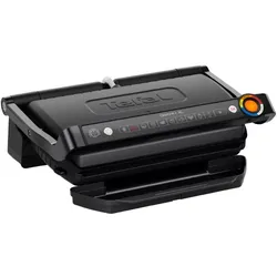 Tefal OptiGrill+ XL Kontaktgrill (GC7278), Schwarz, Kontaktgrill, Schwarz