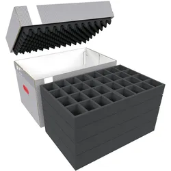 Feldherr DSLB310P16 - Lagerbox DS für Nintendo - 96 Amiibos (Karton, Schaumstoff)
