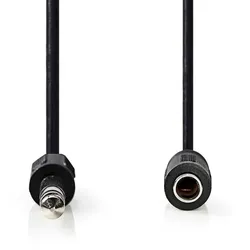 Nedis Stereo-Audiokabel - 6.35 mm Stecker - 6.35 mm Buchse - Vernickelt - 5.00 m - Rund - Label