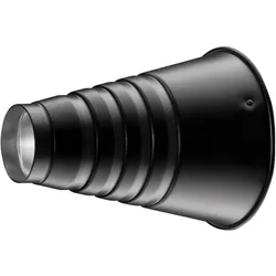 Westcott Snoot with Honeycomb Grid (Bowens Mount) (Blitzdiffusor), Blitzgerät Zubehör, Schwarz