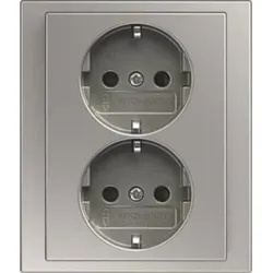 Busch-Jaeger SCHUKO-Doppelsteckdose 202 EUJB-866