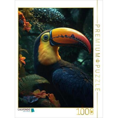 CALVENDO Puzzle Toukan | 1000 Teile Lege-Größe 64x48cm Foto-Puzzle für glückliche Stunden