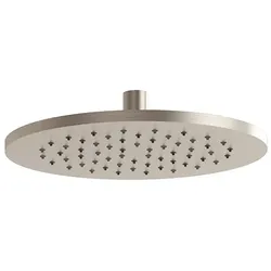 Origin Kopfbrause rund Durchmesser 25 cm mit Anschluss G 1/2′′ Nickel gebürstet