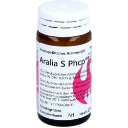 ARALIA S Phcp Globuli