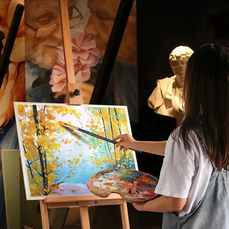 INF Giorgione Pinselset: 6er Set für Aquarell, Acryl und Ölmalerei Modell 3