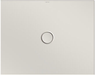 Bette BetteFloor douche 5491-423PLUS 100x80cm, émail, lin
