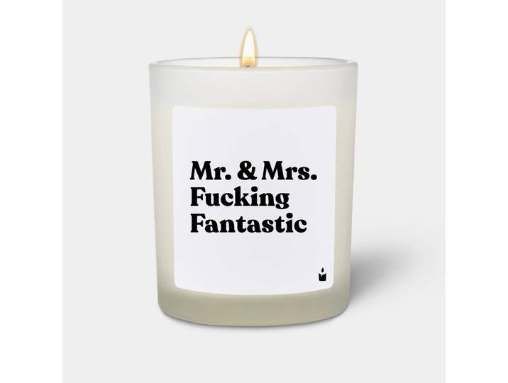 Duftkerze Flowery Mr. & Mrs. Fucking Fantastic