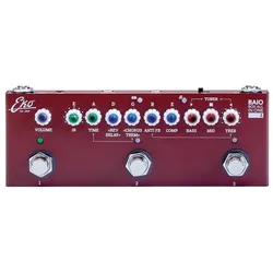 EKO Baio A Gitarre Multieffekt, Effektpedal, Schwarz