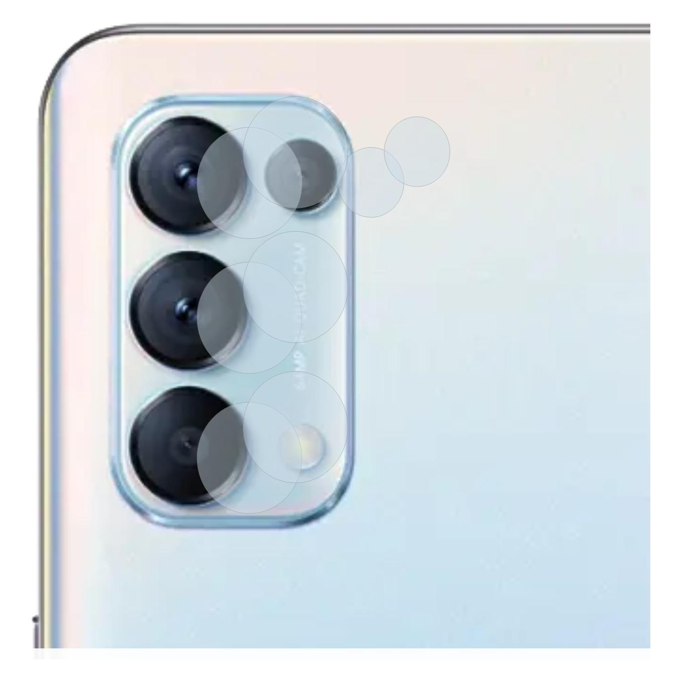 Brotect Schutzfolie für Oppo Find X3 Lite (NUR Kameraschutz) Displayschutz Displayschutzfolie Folie Klar (2 Stk., Oppo Find X3 Lite) (1841350)