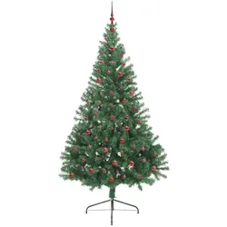 vidaXL, Weihnachtsbaum, Weihnachtsbaum Dekoration (240 cm)