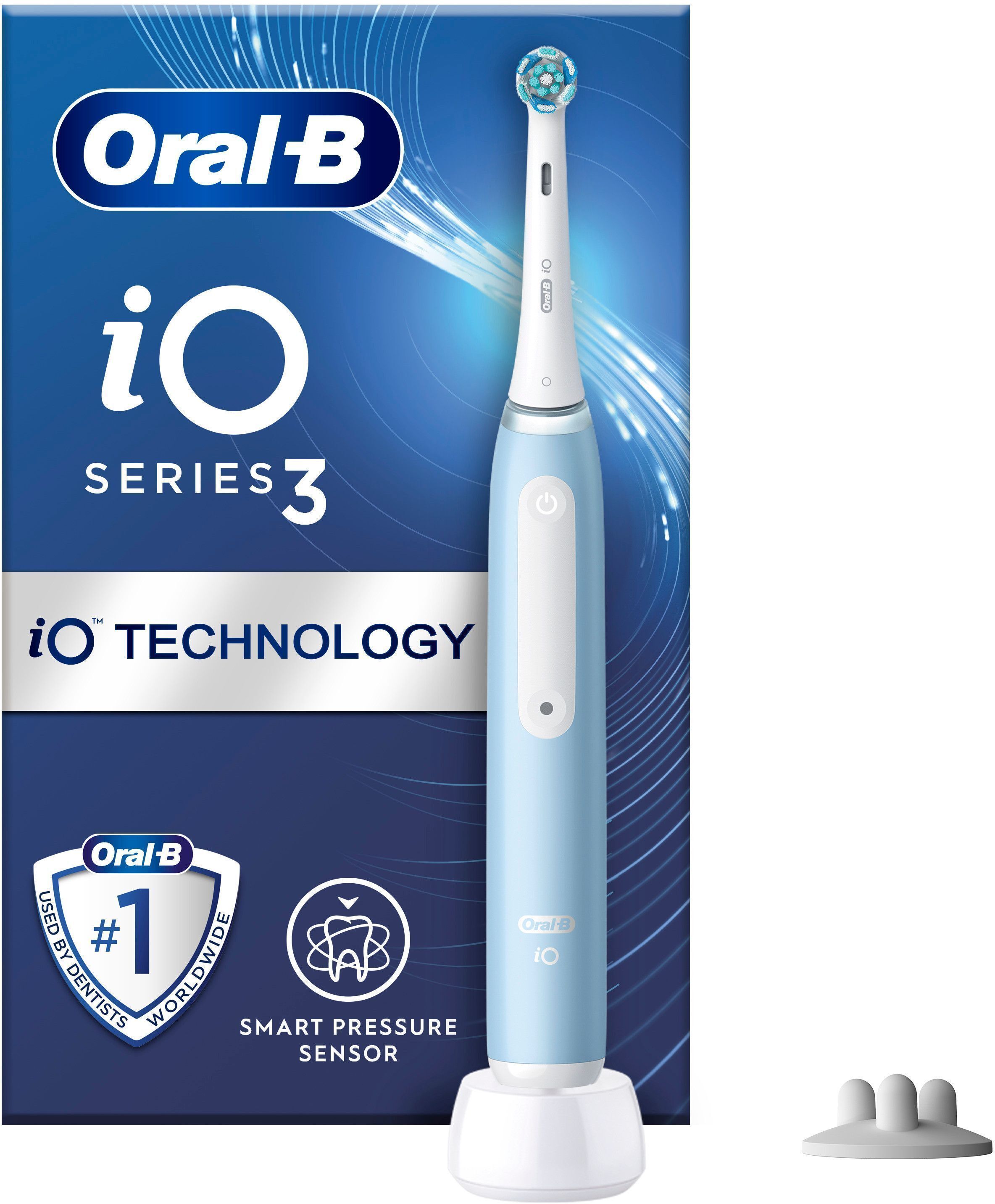 Oral B - iO3S Ice Blue Electric Toothbrush