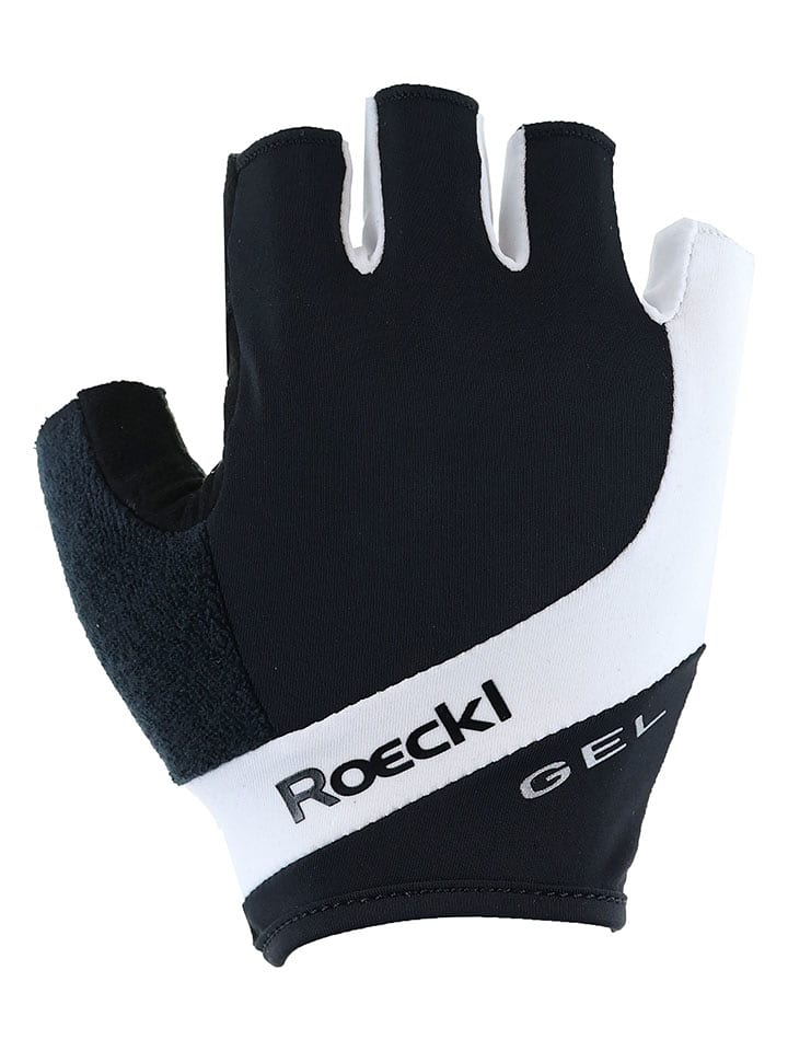 Roeckl SPORTS Fahrradhandschuhe "Halver 2" in Schwarz/ Weiß - 9,5