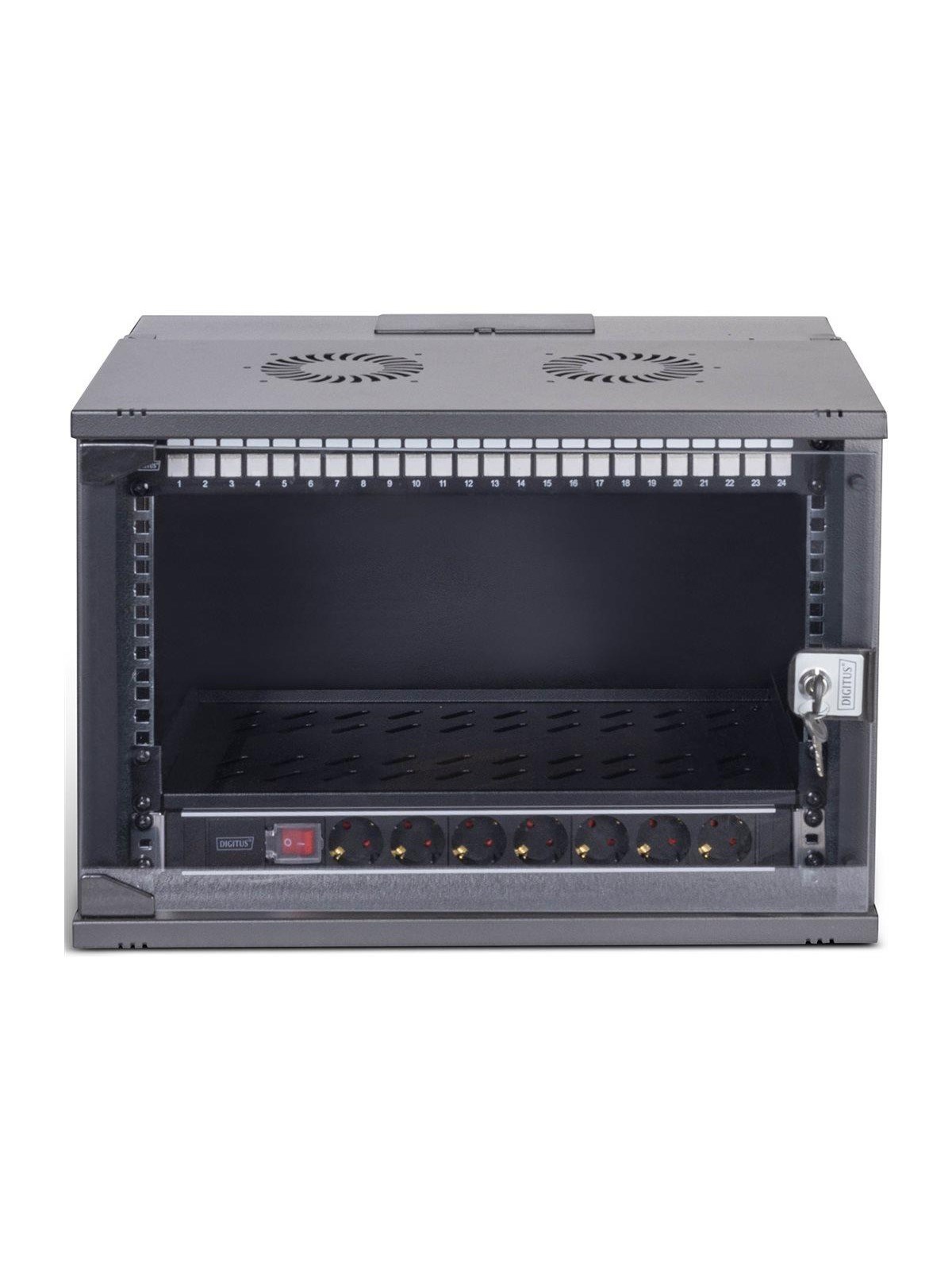 DIGITUS SOHO PRO Series - cabinet - 540x400 mm (WxD) - 7U