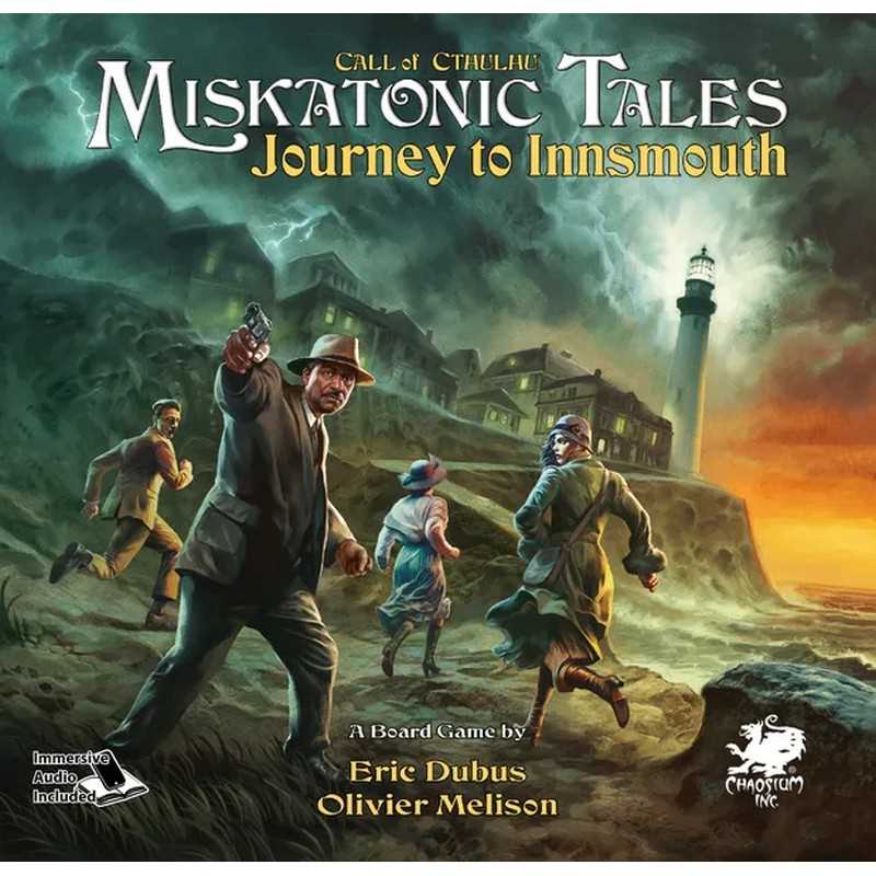 Miskatonic Tales: Journey to Innsmouth - Lovecraftian Mystery Board Game by Chaosium