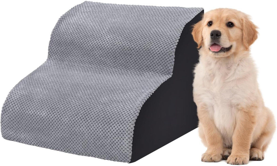 Archie & Oscar Stairs Gray 40cm H x 39cm W x 31cm D
