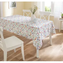 Baumwoll-Tischdeck140x220 in Druck grün von DW-Shop, Grün
