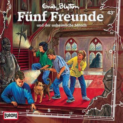 Folge 43: Fünf Freunde und der unheimliche Mönch - Enid Blyton,Gabriele Hartmann, Audio, 4064066621551