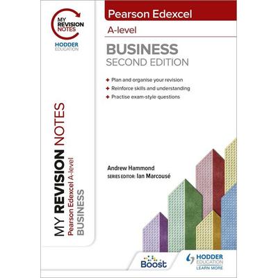 My Revision Notes: Edexcel A-level Business Second Edition, Taschenbuch von Andrew Hammond, Hodder Education, 978-1-398-31191-6