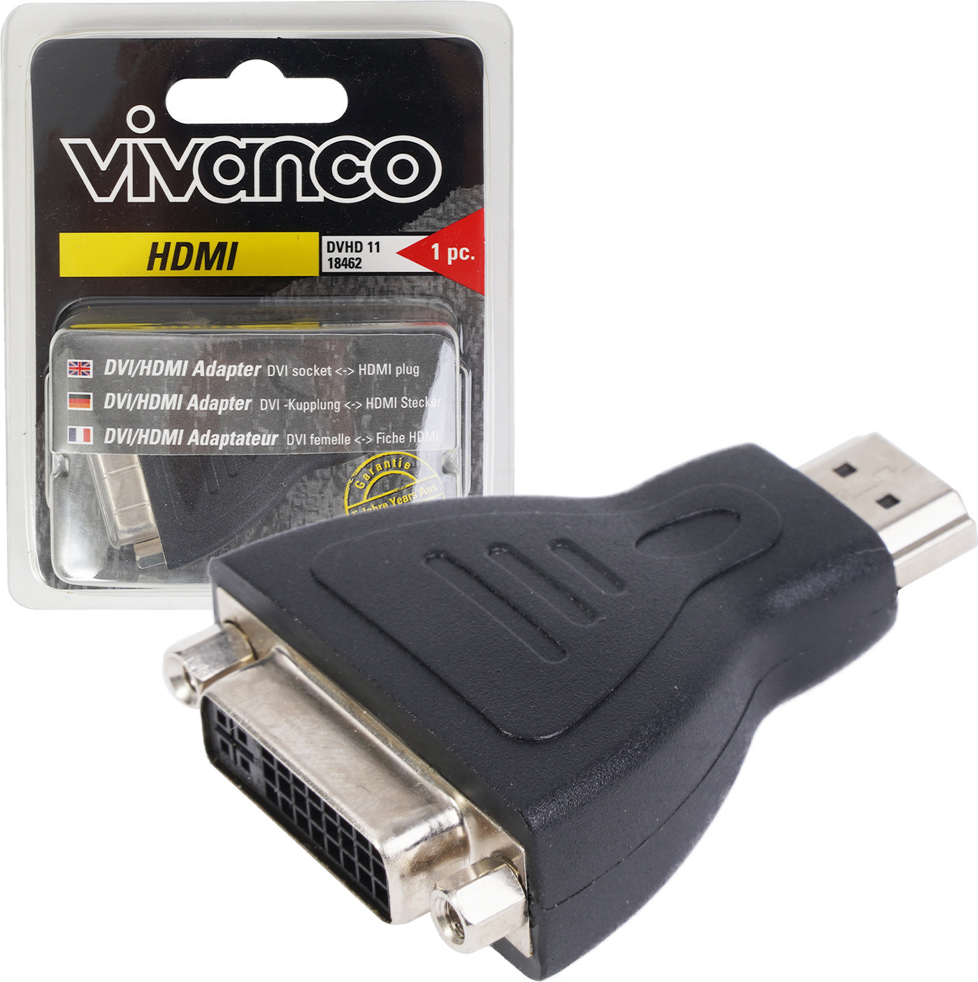 Vivanco Video-adapter DVI naar HDMI