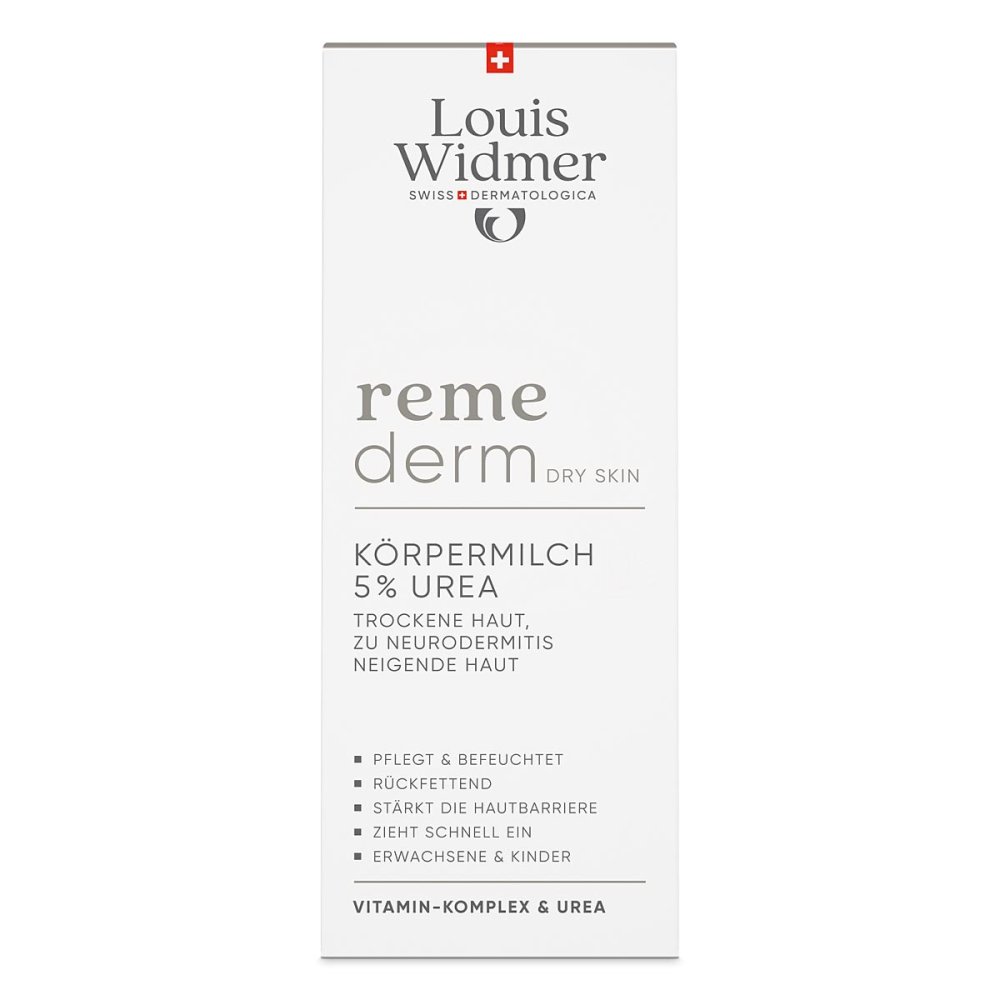 LOUIS WIDMER GmbH Widmer Remederm Dry Skin Körpermilch 5% Vorteil 19395981