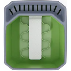 Gusta Garden, Blumentopf, HERBS BUDDY Kräutertopf 3er Set Grün (16 x 14.30 x 13.60 cm)