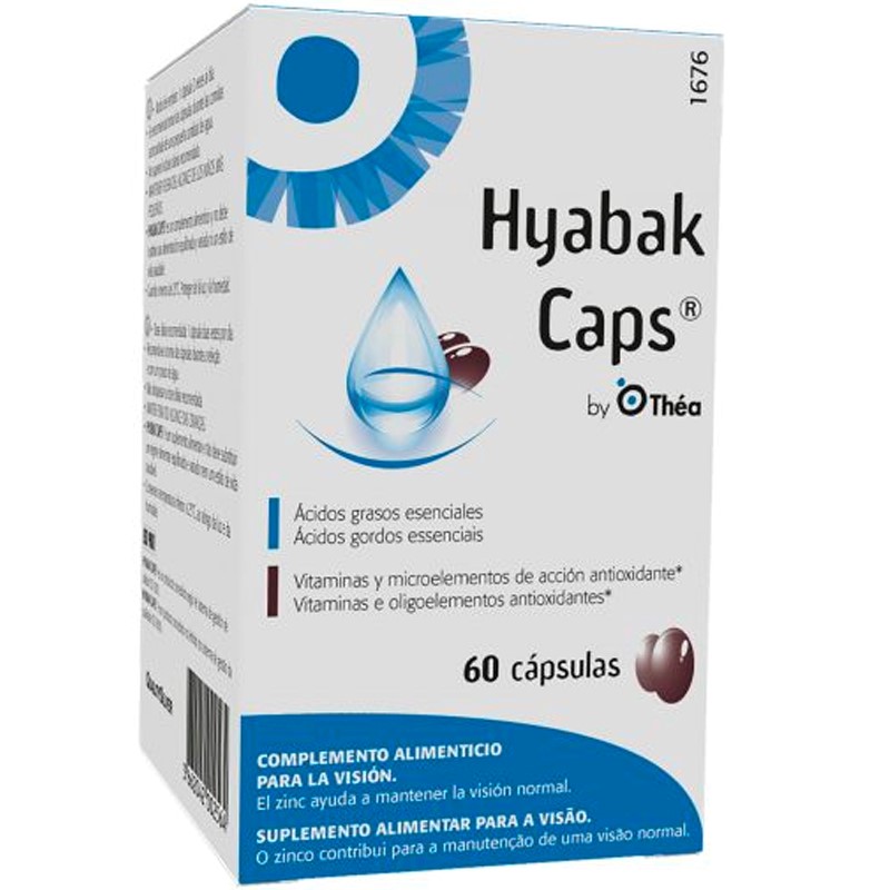 Labs Théa Tapones Hyabak 60&nbsp;caps.