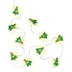 goobay 10er LED-Fotoclips-Lichterkette »Tannenbaum«